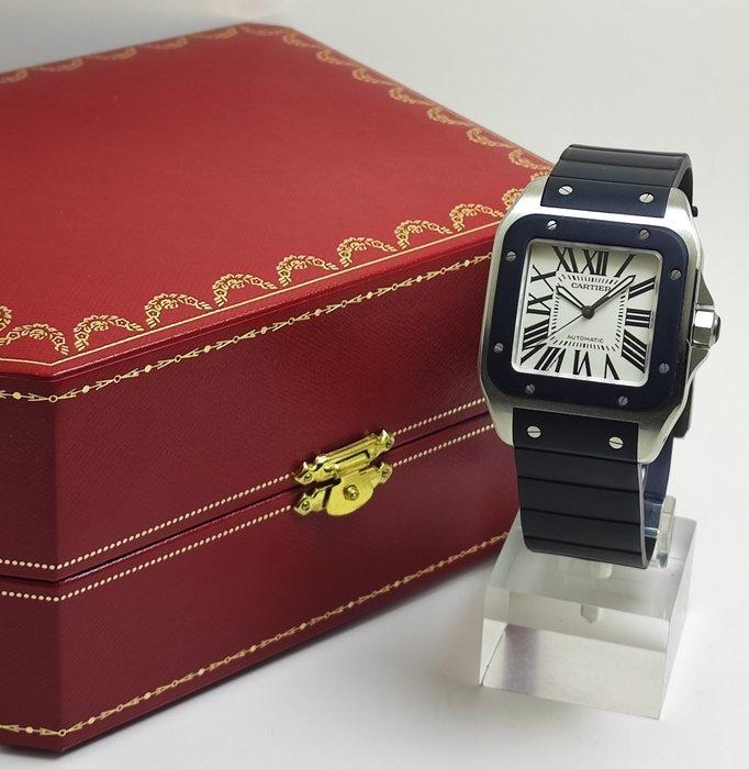 Cartier - Santos 100 XL - W20121U2 - Heren - 2010-2020, Bijoux, Sacs & Beauté, Montres | Hommes