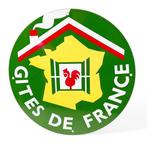 Emaille bord - Emaille reclame bord Gites de France -