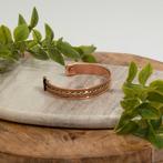 Koperen gezondheids-klemarmband met 2 magneten, Ophalen of Verzenden, Nieuw