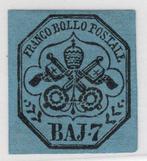 Italiaanse oude staten - Pauselijke Staat 1852 - Italiaanse, Timbres & Monnaies, Timbres | Europe | Italie