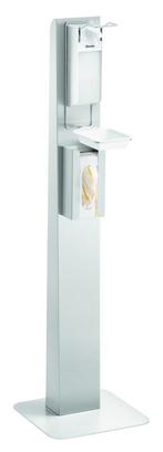 Hygiënezuil DH1 1460 RVS | 1 sokkel - 1 zuil |, Verzenden, Nieuw in verpakking