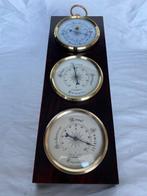 Maritieme objecten - Weerstation met barometer, thermometer, Antiek en Kunst