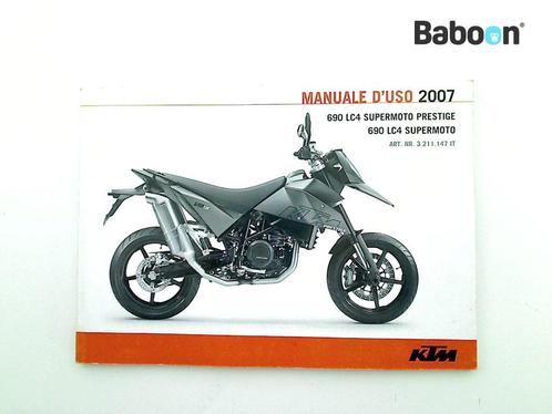 Instructie Boek KTM 690 LC4 Supermoto 2007-2011 (3211147 IT), Motos, Pièces | Autre, Envoi