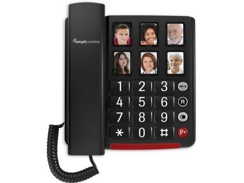 Veiling - Amplicomms BT40 Zwart vaste lijn, Telecommunicatie, Vaste telefoons | Niet Draadloos, Gebruikt