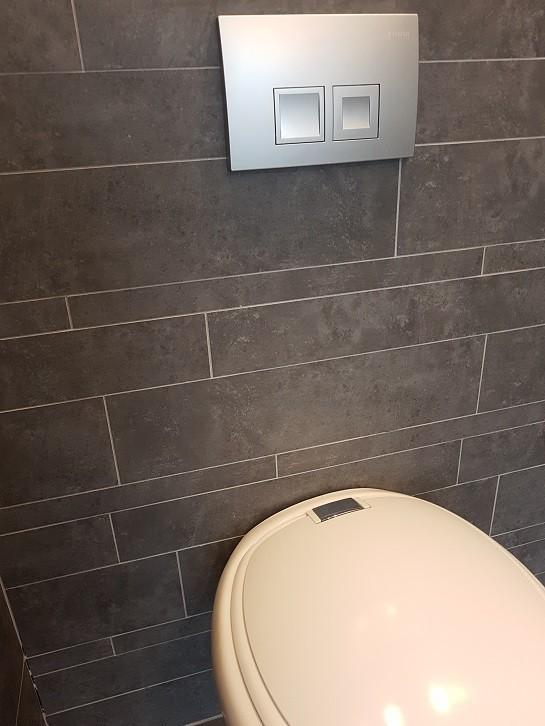 PROEFSTAAL - Stroken Tegel Betonlook Antraciet ) Beton Look, Huis en Inrichting, Overige Huis en Inrichting, Ophalen of Verzenden