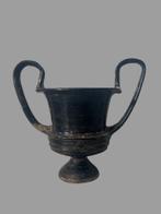 Oud-Grieks, Magna Graecia Keramiek Kantharos - 16 cm, Antiek en Kunst