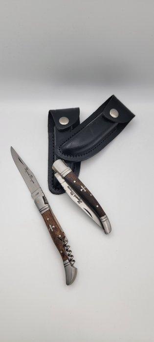 Laguiole Bougna - Ensemble de couteaux de table (2) - Acier,
