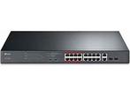 TP-Link TL-SL1218MP - Netwerk Switch - 16 Poorten PoE+ -, Verzenden