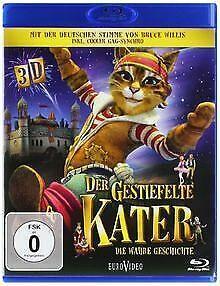 Der gestiefelte Kater - Die wahre Geschichte [3D Blu...  DVD, Cd's en Dvd's, Dvd's | Overige Dvd's, Zo goed als nieuw, Verzenden