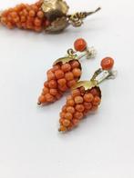 Koraal - Corallo Sciacca Borbonica - 2-delige sieradenset -, Antiek en Kunst