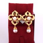 Oorbellen - 18 karaat Geel goud Parel - ANNI 60, Bijoux, Sacs & Beauté, Boucles d'oreilles