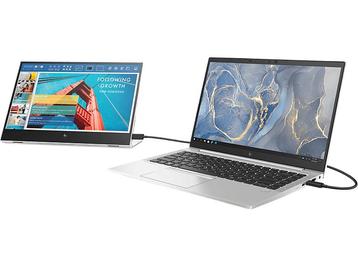 HP - Full HD Monitor - 14 inch - Wit, Informatique & Logiciels, Verzenden