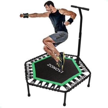 Tweedekans | Zonovi Fitness Trampoline - Draagkracht 250 KG beschikbaar voor biedingen