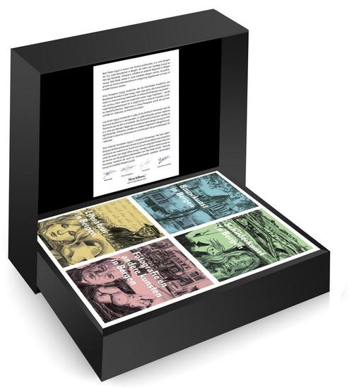 Matchboox - Kunst in Bergen (N.-H.) Serie, Collections, Collections complètes & Collections, Envoi