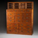 Commode Art déco unique et éblouissante - bois Keyaki,