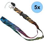 Fako Bijoux - Keycord Print - Lanyard - Sleutelkoord -, Verzamelen, Verzenden, Nieuw