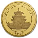 China. 1997 1/20 oz ¥5 CNY Chinese Gold Panda Coin