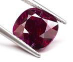 Robijn - 4.11 ct - Lotus Gemology - Rood (Mozambique), Handtassen en Accessoires, Edelstenen, Nieuw