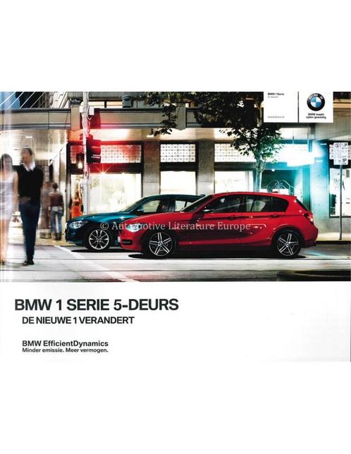 2011 BMW 1 SERIE BROCHURE NEDERLANDS, Livres, Autos | Brochures & Magazines, Enlèvement ou Envoi