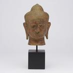 sculptuur, NO RESERVE PRICE - Sculpture Buddha Head - 30 cm