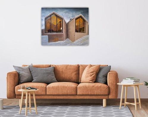 ANA DEL CASTILLO - Modern architecture in Norway XL, Antiek en Kunst, Kunst | Schilderijen | Modern