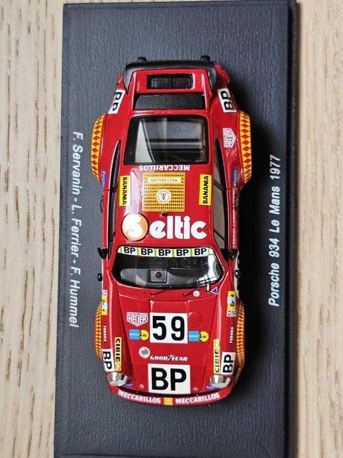 Spark 1:43 - Model raceauto - Porsche 934 #59 : Hummel &, Hobby en Vrije tijd, Modelauto's | 1:5 tot 1:12