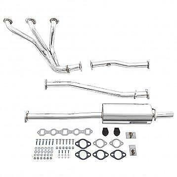 Roestvrijstalen uitlaatsysteem voor MGB (Art. 459-085)., Auto-onderdelen, Uitlaatsystemen, Nieuw, Oldtimer onderdelen, MG, Ophalen of Verzenden