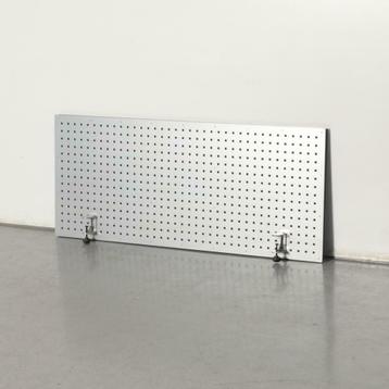 Officenow scheidingswand, aluminium, 130 x 55 cm