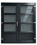 PVC Deur 175x204 buitendraaiend Perfect geschikt voor garage