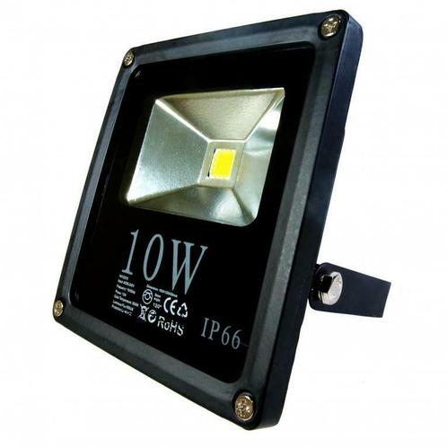 OP=OP 10W LED Schijnwerper Flat IP66 600 Lumen - Warm, Télécoms, Émetteurs & Récepteurs, Envoi