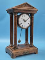 Portico klok - Hout, Messing, Antiek en Kunst