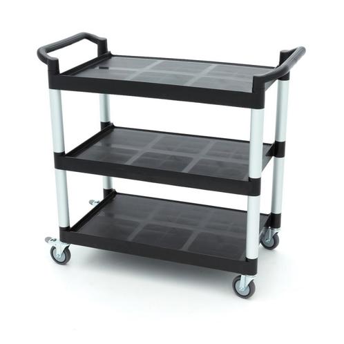 Chariot de service - 3 étagères en plastique - 103 x 50,5 cm, Zakelijke goederen, Horeca | Keukenapparatuur, Verzenden