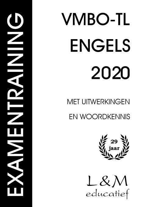 Examentraining Vmbo-tl Engels 2020 9789054894179, Livres, Livres scolaires, Envoi