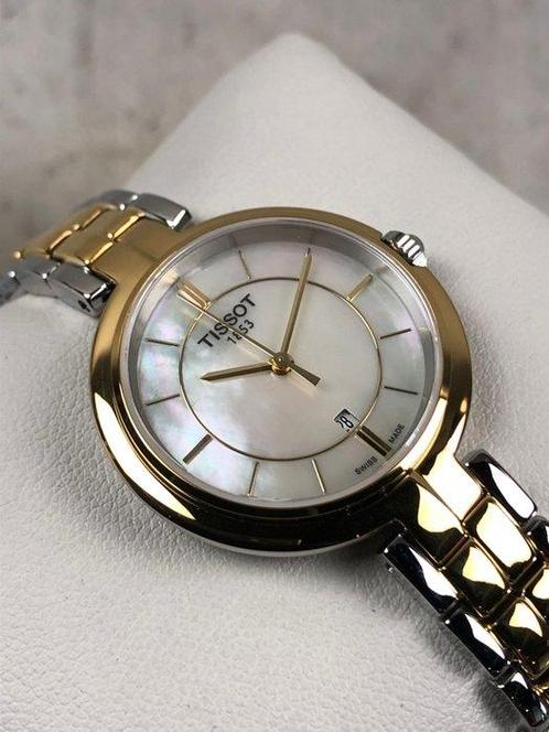Tissot - Flamingo Mother of Pearl - Zonder Minimumprijs -, Handtassen en Accessoires, Horloges | Heren