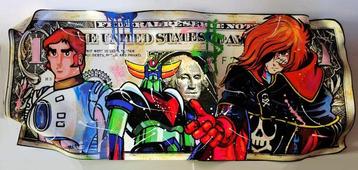 SGARRA - dollar capitaine flam, albator ,et goldorak