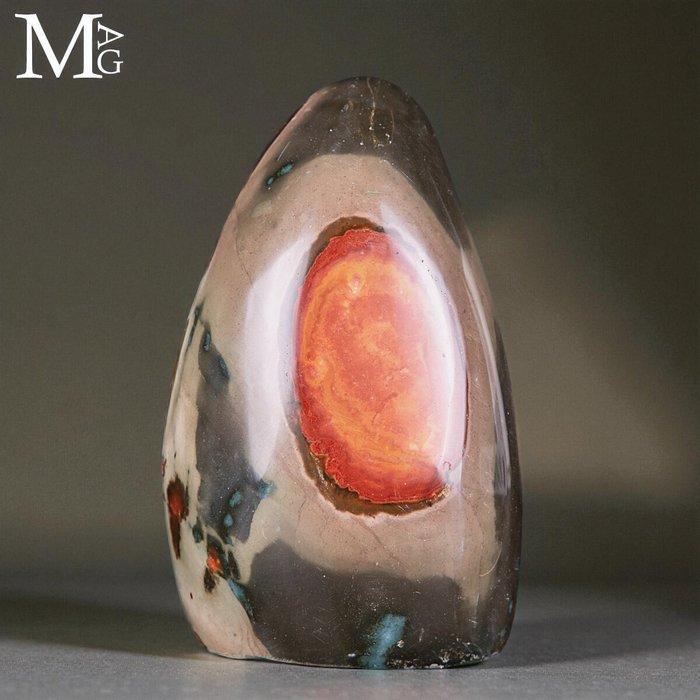 Policrhome Jasper - Buitengewone natuurlijke diepe kleuren -, Antiek en Kunst, Curiosa en Brocante