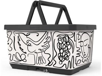 Basky Picasso - Fietsmand - Gerecycled plastic - Zwart beschikbaar voor biedingen