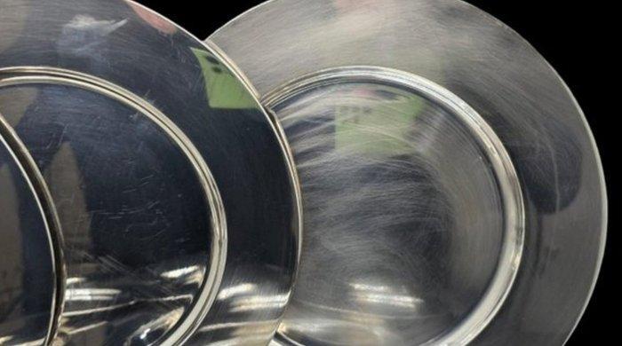 sconosciuto - Onderbord (13) - Verzilverd -, Antiek en Kunst, Antiek | Meubels | Tafels