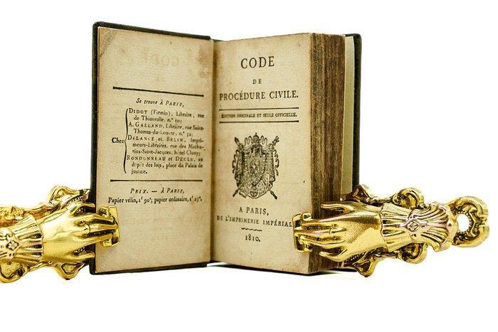 Napoléon - Code de procédure civile - 1810, Antiek en Kunst, Antiek | Boeken en Manuscripten