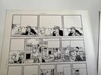 Hergé - 2 Print - Tintin - L île Noire - 2 Planches, Boeken, Nieuw