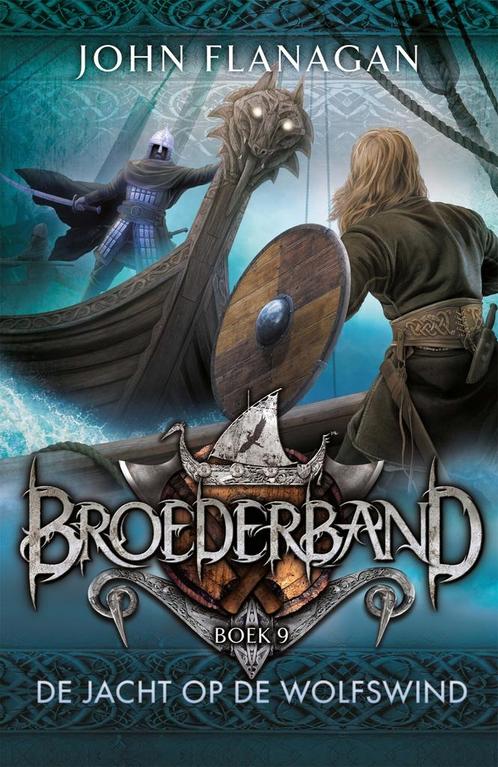 Boek: Broederband - De jacht op de Wolfswind (z.g.a.n.), Livres, Livres Autre, Envoi