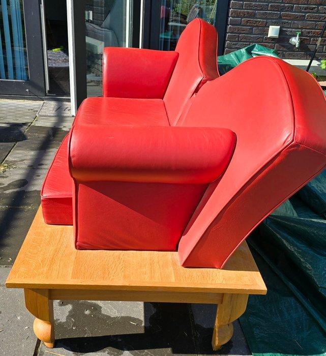Eckardt & Leeuwenstein - Settle (zitbank met hoge leuning) -, Antiek en Kunst, Antiek | Meubels | Stoelen en Sofa's