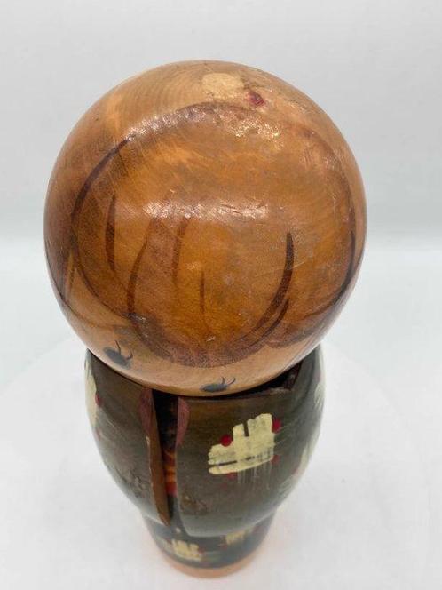 Sculpture, Traditional craft kokeshi dolls - 24 cm - Bois, Antiek en Kunst, Curiosa en Brocante