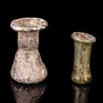 Oud-Romeins Set glazen containers – potten voor oliën en