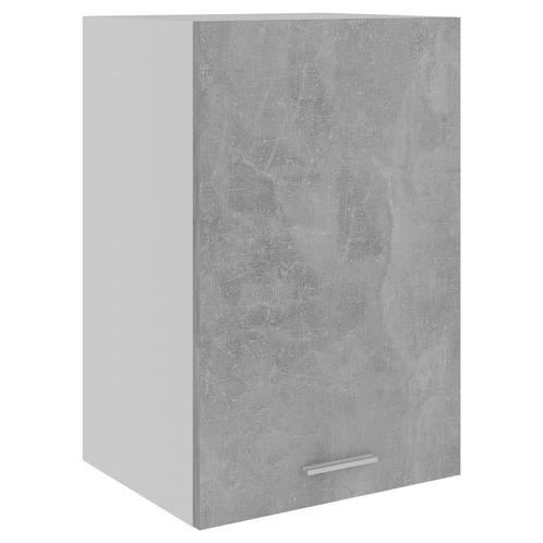 vidaXL Hangkast 39,5x31x60 cm bewerkt hout betongrijs, Huis en Inrichting, Kasten | Overige, Nieuw, Verzenden