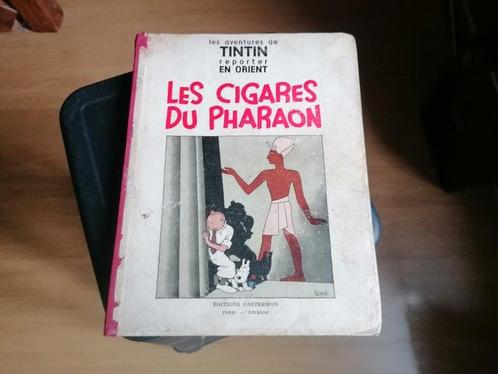 Tintin - Les cigares du Pharaon N&B (P6) - C - 1 Album, Boeken, Stripverhalen