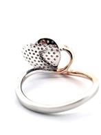 Ring - 18 karaat Geel goud, Witgoud - 1.20ct. tw. Diamant, Handtassen en Accessoires, Nieuw