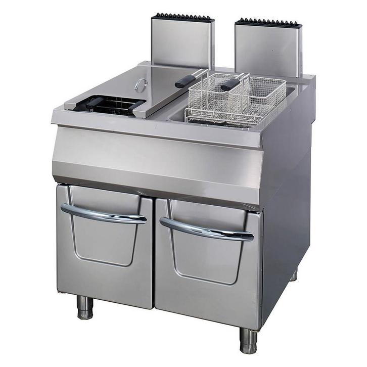 Premium Friteuse | 110–190°C | RVS | Gasgestookt |, Articles professionnels, Horeca | Équipement de cuisine, Envoi