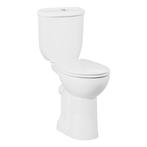 Duoblok Toiletpot Staand Verhoogd +5.5 cm Wit Compleet (AO), Doe-het-zelf en Bouw, Sanitair, Ophalen of Verzenden, Nieuw, Overige typen