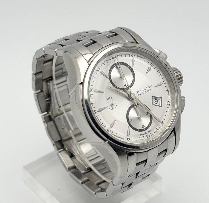 Hamilton - Jazzmaster Auto Chrono - Zonder Minimumprijs -, Handtassen en Accessoires, Horloges | Heren